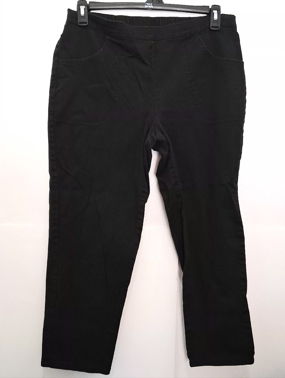 2 JMS Pants Bundle Black Pull-On Elastic Waist Women Plus Size 1X(16W)